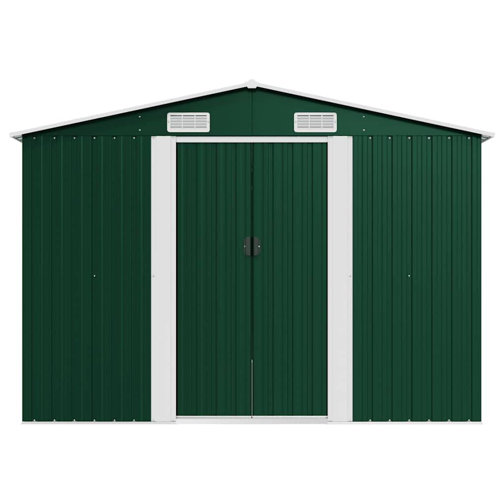 Prolenta Premium - Abri de jardin acier vert 257 x 489 x 181 cm - Prolenta premium p3402.5 - Image 5