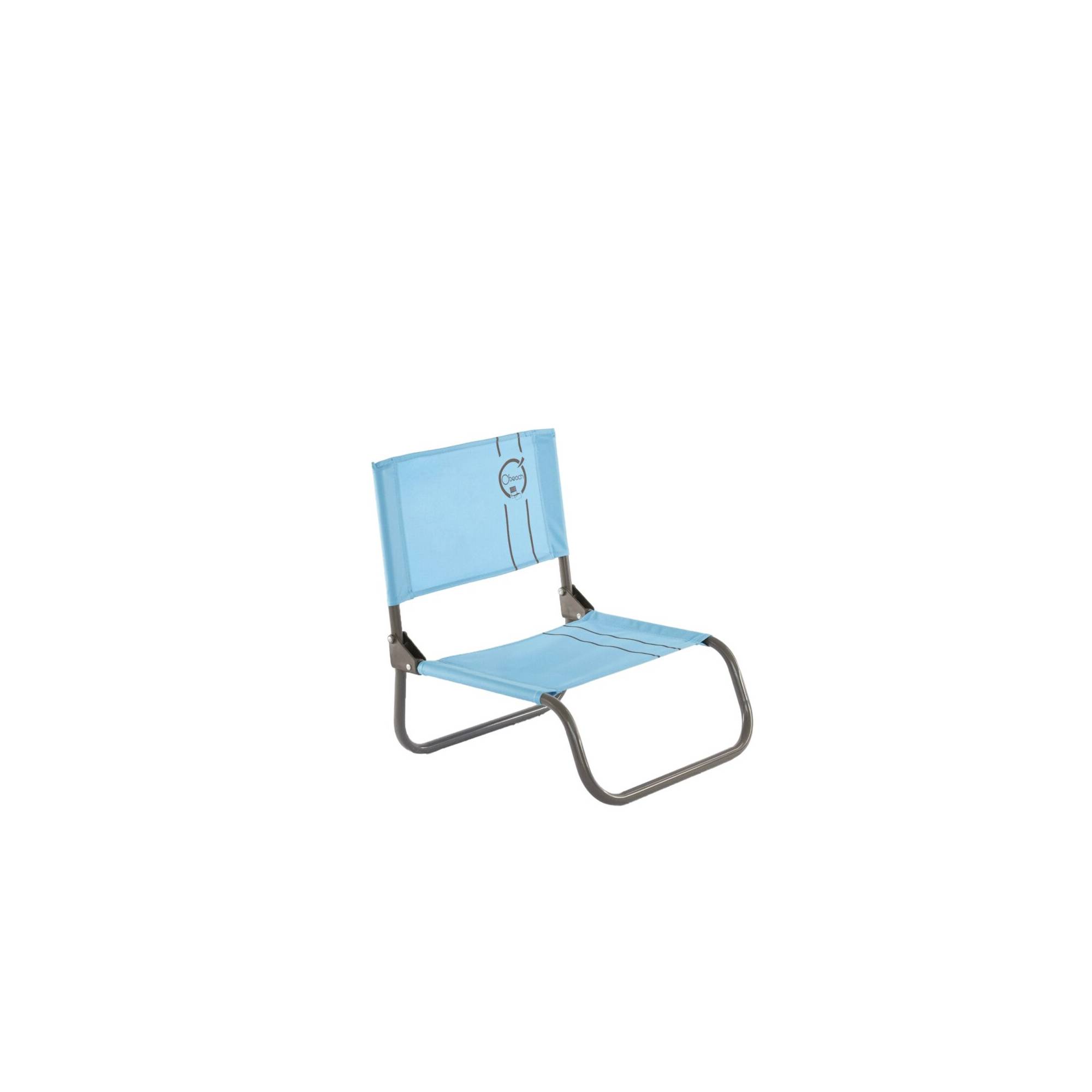 Chaise cale-dos de plage 1 pliure - O'Beach - Dimensions : 40 x 45 x 50 cm - Imagen 1