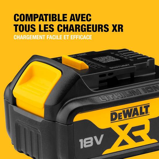 Batterie XR 18V 4 Ah Li-Ion - DEWALT - DCB182-XJ - Image 2