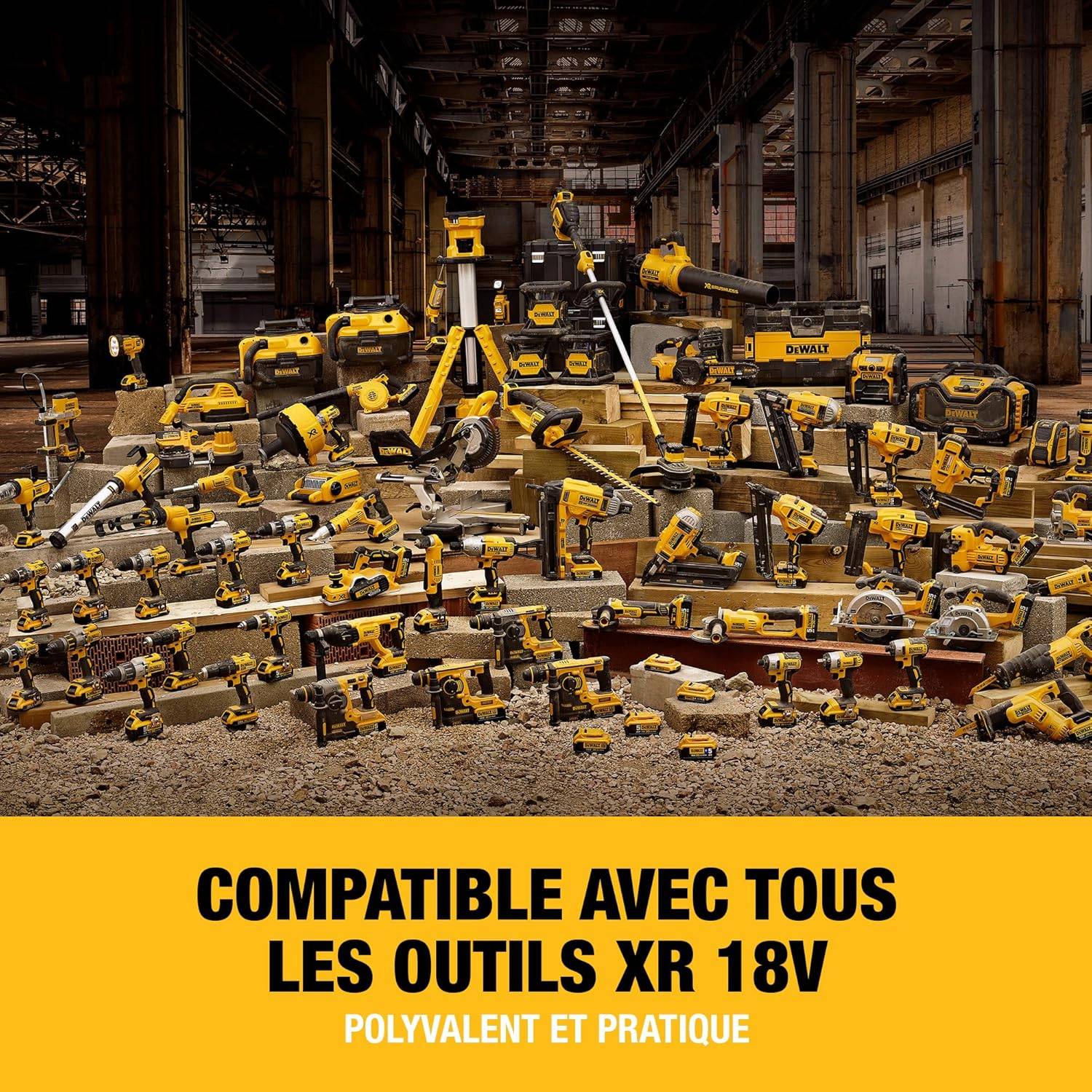 Batterie XR 18V 4 Ah Li-Ion - DEWALT - DCB182-XJ - Image 4