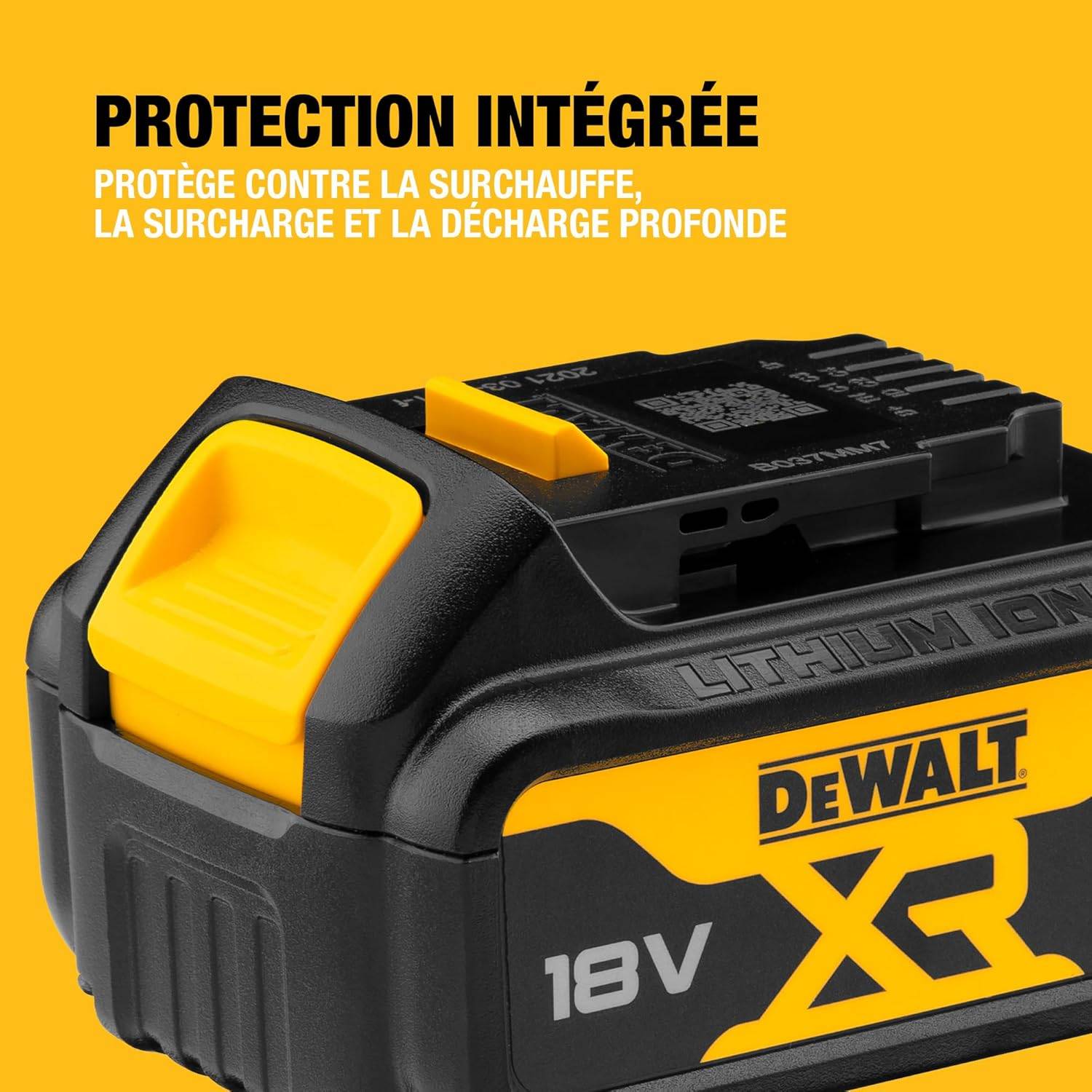 Batterie XR 18V 4 Ah Li-Ion - DEWALT - DCB182-XJ - Image 6