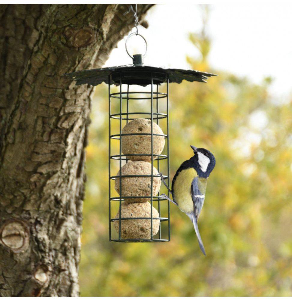 Distributeur de boules de graisse avec auvent - D 18,5 cm x H 22,5 cm - Image 3