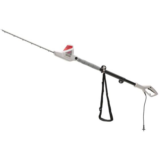 Taille Haie Télescopique filaire 600W - Lame de coupe 59 cm Coupe 51 cm Taille Haie sur perche réglable 1.95 - 2.40 m IKRA - Image 1