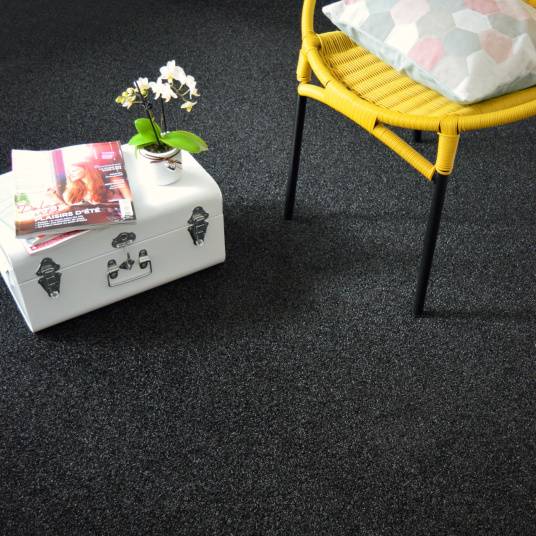 Decoweb - Gazon Synthétique, Stone Black Classé feu, 7mm, 2m x 22m - Decoweb - Imagen 3