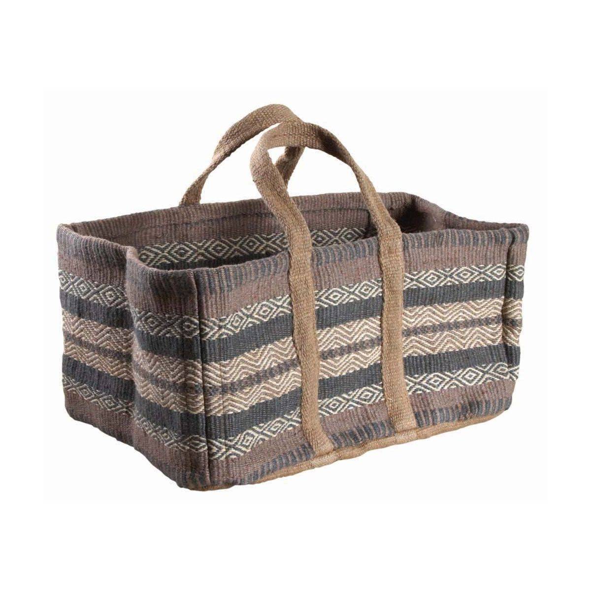 Aubry Gaspard - Sac à bûches en toile de jute épaisse Pampa - Imagen 1