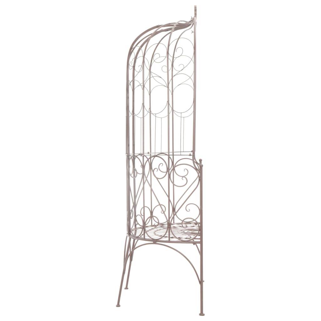 Maison Chic - Banc de jardin - Banc d'extérieur - Banquette 95 cm Fer Marron antique - Image 3