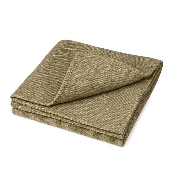 Bâche soudure 1,8 x 2m - Couverture anti‑feu M0 1300 °C - Toile anti‑chaleur fibre de silicate avec induction vermiculite WELTEK - Image 1