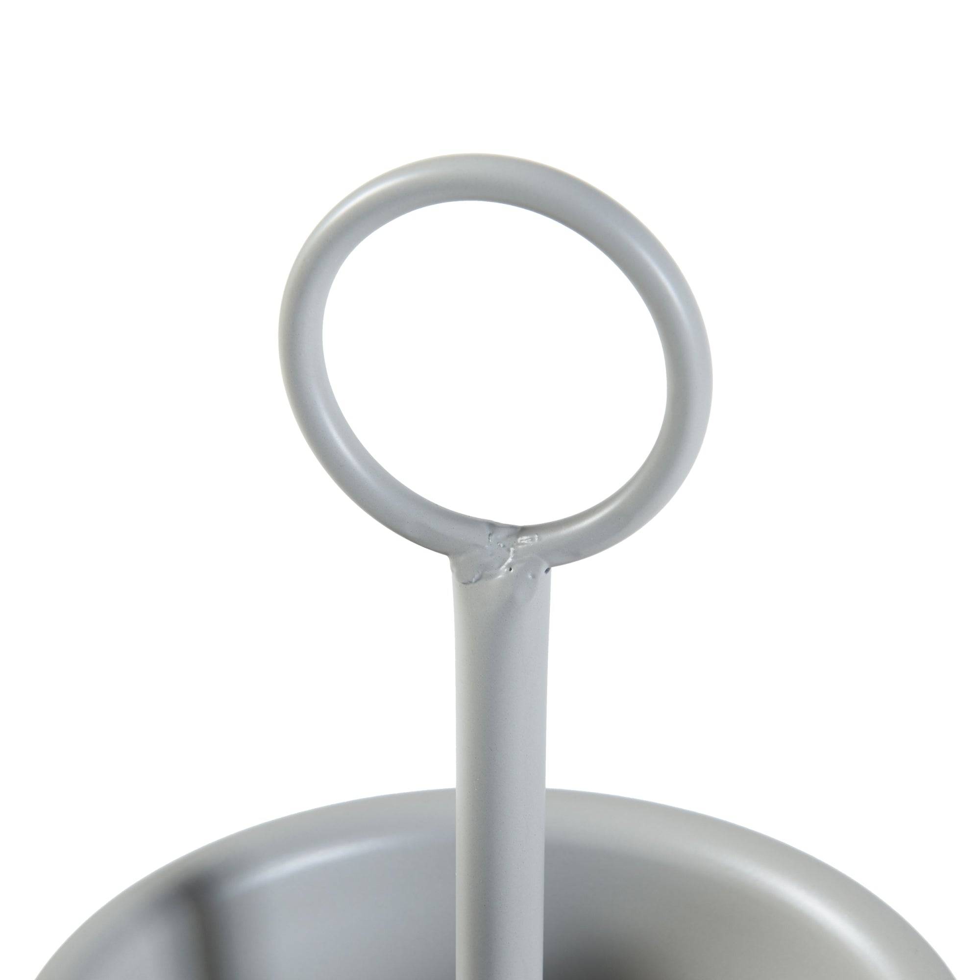 Porte-plantes style intemportel support 77 x 26 cm 2 cache-pots beige - Image 3