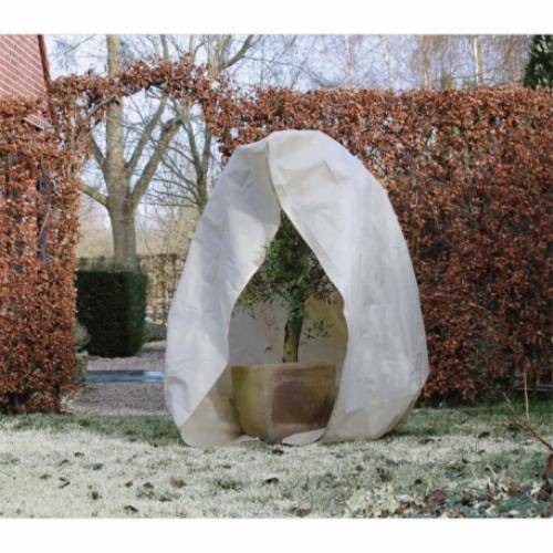 Housse d'hivernage zippée - Beige - diam.250 cm x 3,00 m - Imagen 1