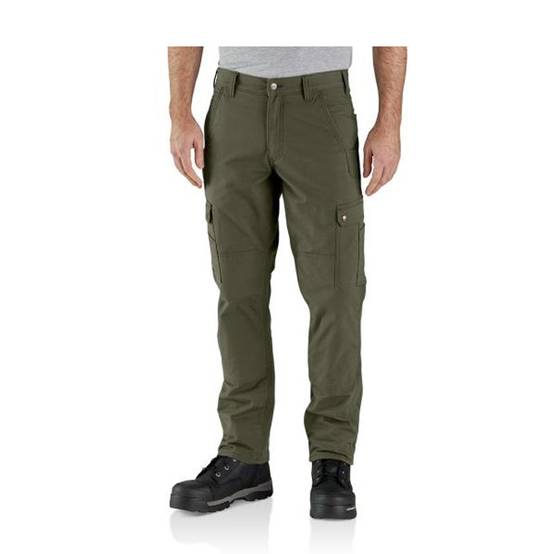 Pantalon cargo doublé polaire RIPSTOP Kaki CARHARTT 105491 - taille W32-L34 - CARHARTT - Imagen 1