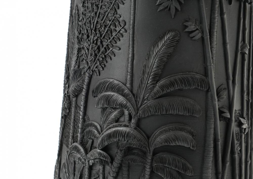 Amadeus - Vase noir feuille 83 cm - Image 4