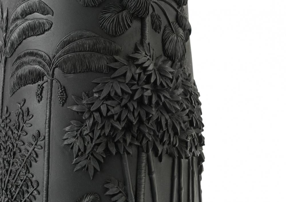 Amadeus - Vase noir feuille 83 cm - Image 2
