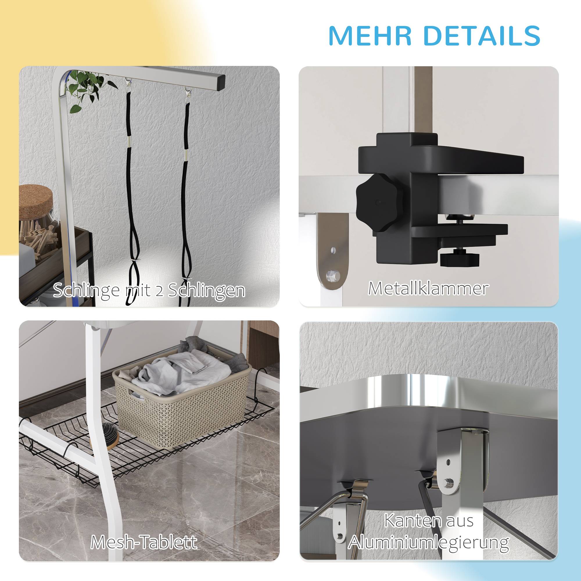 ComfortXL - Table de toilettage chien acier et caoutchouc noir 90 x 60 x 76 cm pliable avec bras réglable et rangement - Image 7