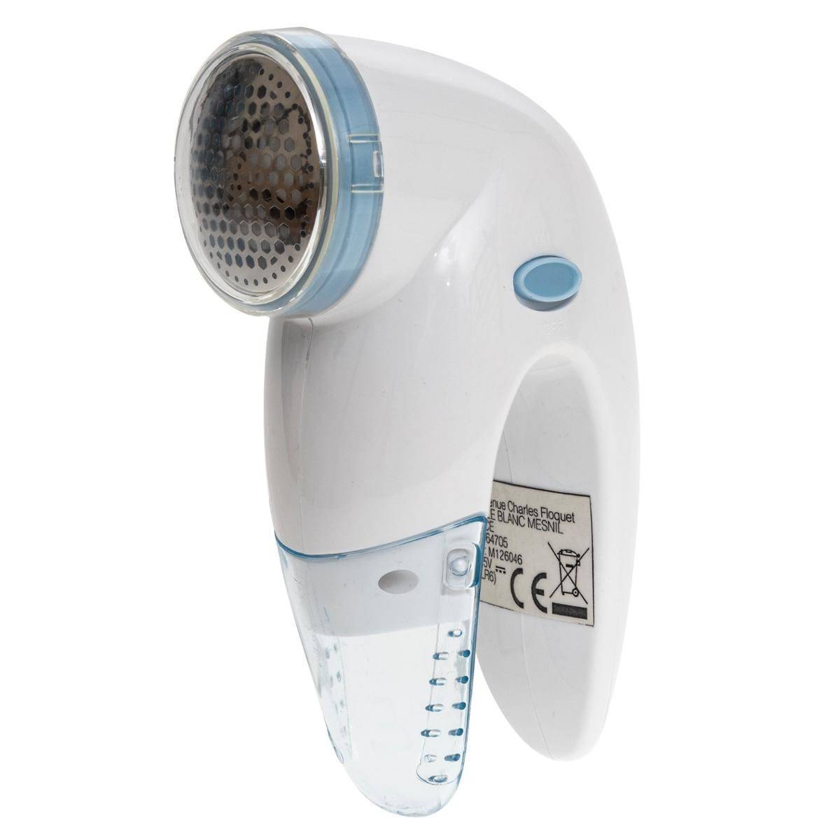 Rasoir Anti-Bouloche "Vêtements" 14cm Blanc - Image 1