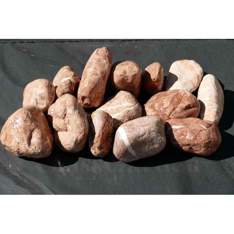 Gros Galet ROUGE 100-200 - pack 15 Galet - Image 2