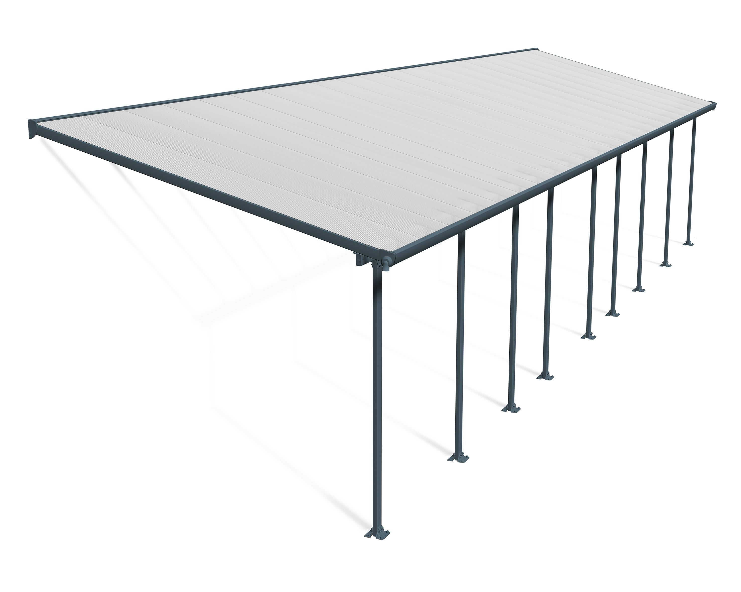 Canopia - Canopia Pergola Feria 3X13,4 Grise - Imagen 1