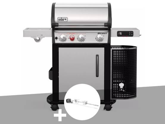 Weber - Barbecue gaz Spirit Premium SPX-335 GBS + Rôtissoire - Weber - Image 1