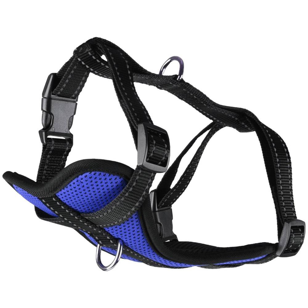 Flamingo - Harnais Milou XL réglable bleu, pour chien, - Imagen 1
