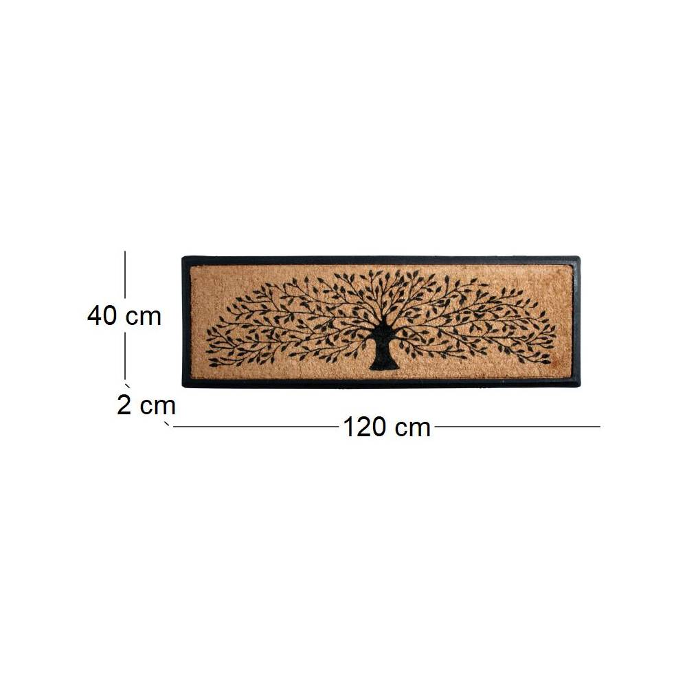 Aubry Gaspard - Paillasson arbre de vie 40 x 120 cm - Aubry Gaspard - Imagen 3