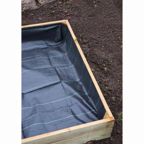 Toile de paillage pour carré potager - 1.34 x 1.34 m - Imagen 2