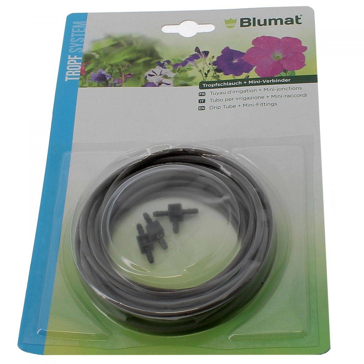 Tuyau d'égouttement 3 mètres + connecteurs BLUMAT - Image 2