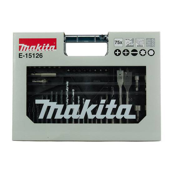 Coffret de 75 accessoires de perçage et vissage MAKITA E-15126 Makita - Image 3