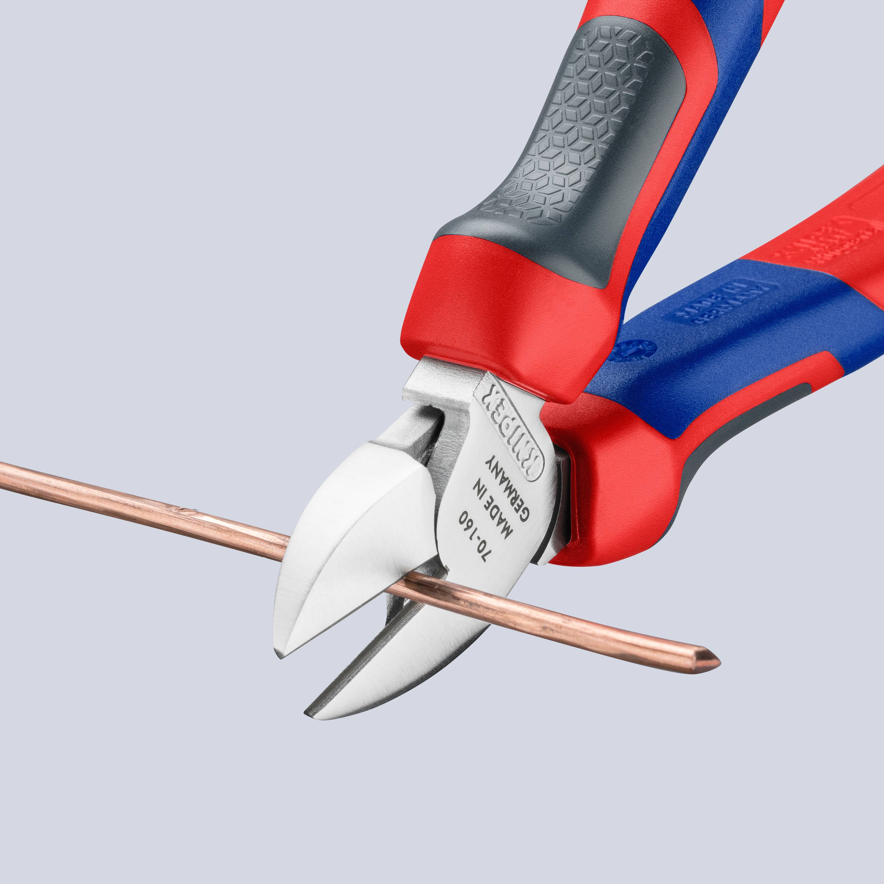 Knipex - Pince coupante de côté - KNIPEX - 160 mm - 70 05 160 - Imagen 2