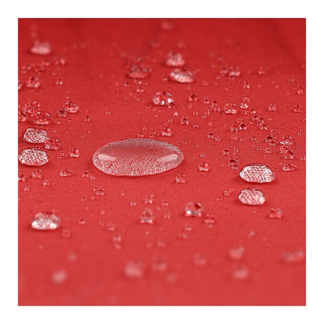 Helloshop26 - Parasol de jardin meuble abri terrasse carré 250 x 250 cm inclinable rouge - Imagen 5