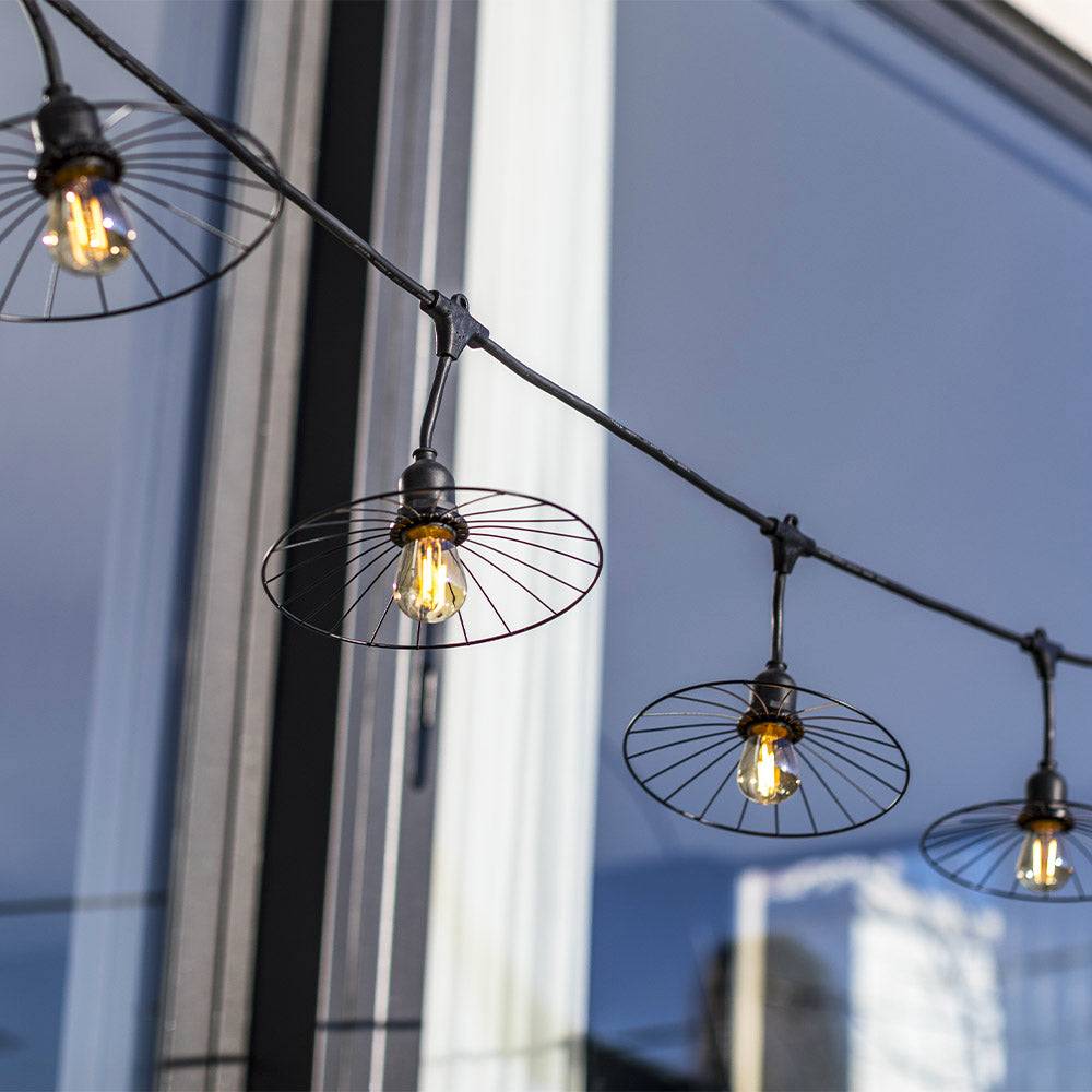 Lumisky - Guirlande CHIC CAGE 10 ampoules E27 6M - Imagen 2