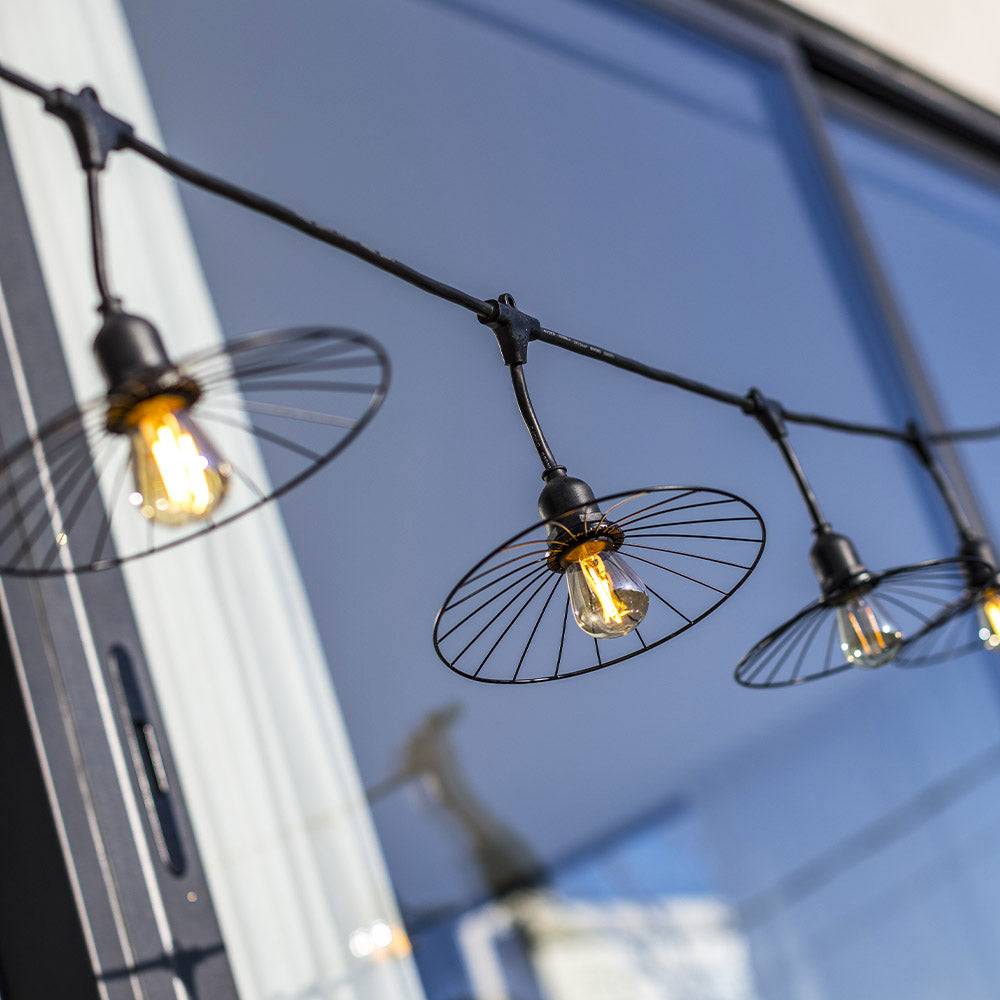 Lumisky - Guirlande CHIC CAGE 10 ampoules E27 6M - Imagen 5
