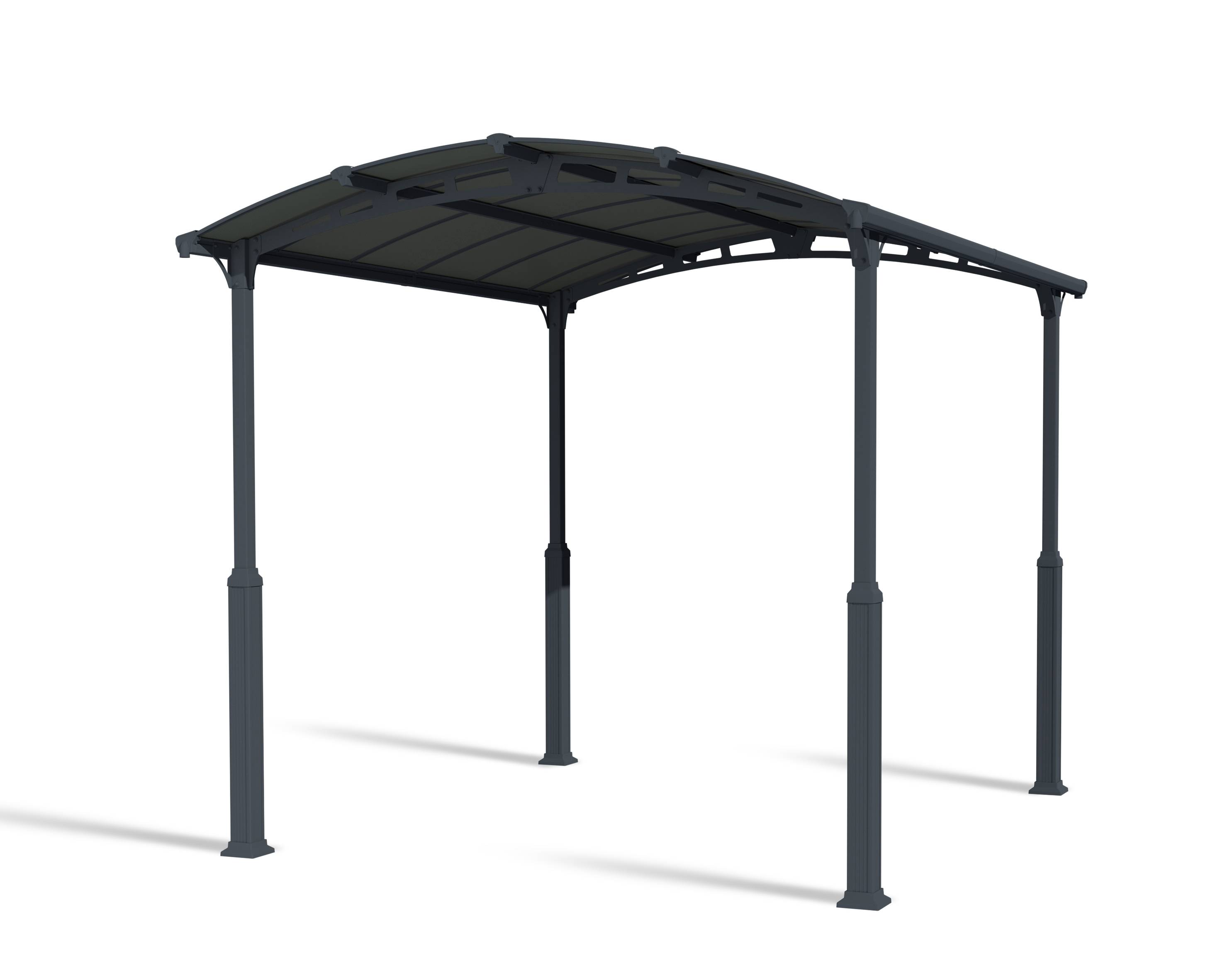 Canopia - Canopia Carport Camping-Car Alpine 4,35 x 3,52 m Gris - Imagen 1
