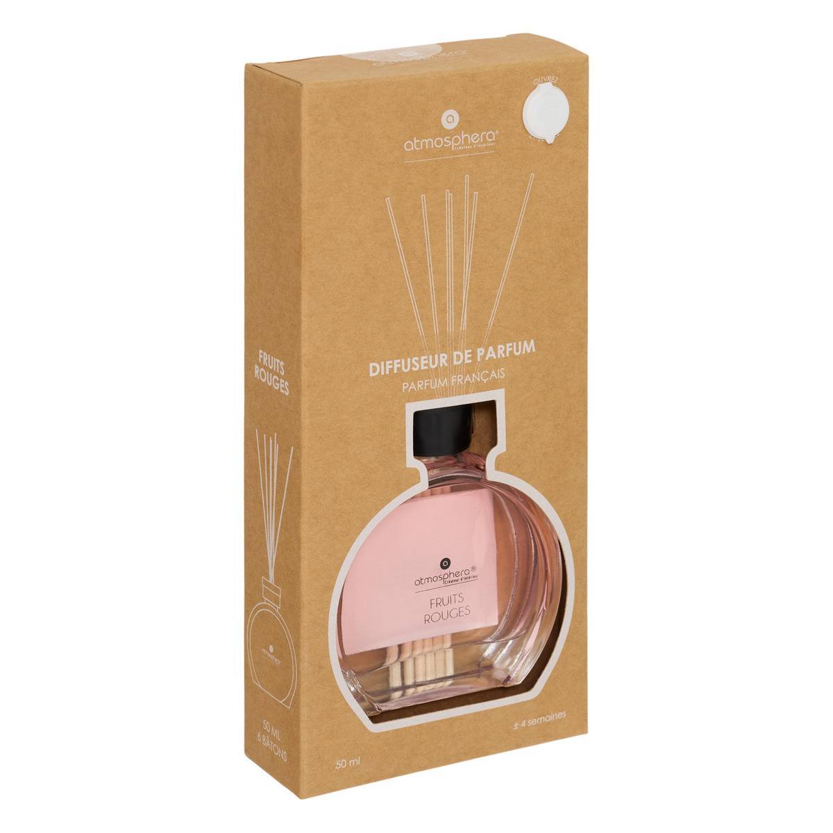 Atmosphera - Diffuseur de parfum "Haly" fruits rouges 50ml - Atmosphera Créateur d'intérieur - Imagen 2
