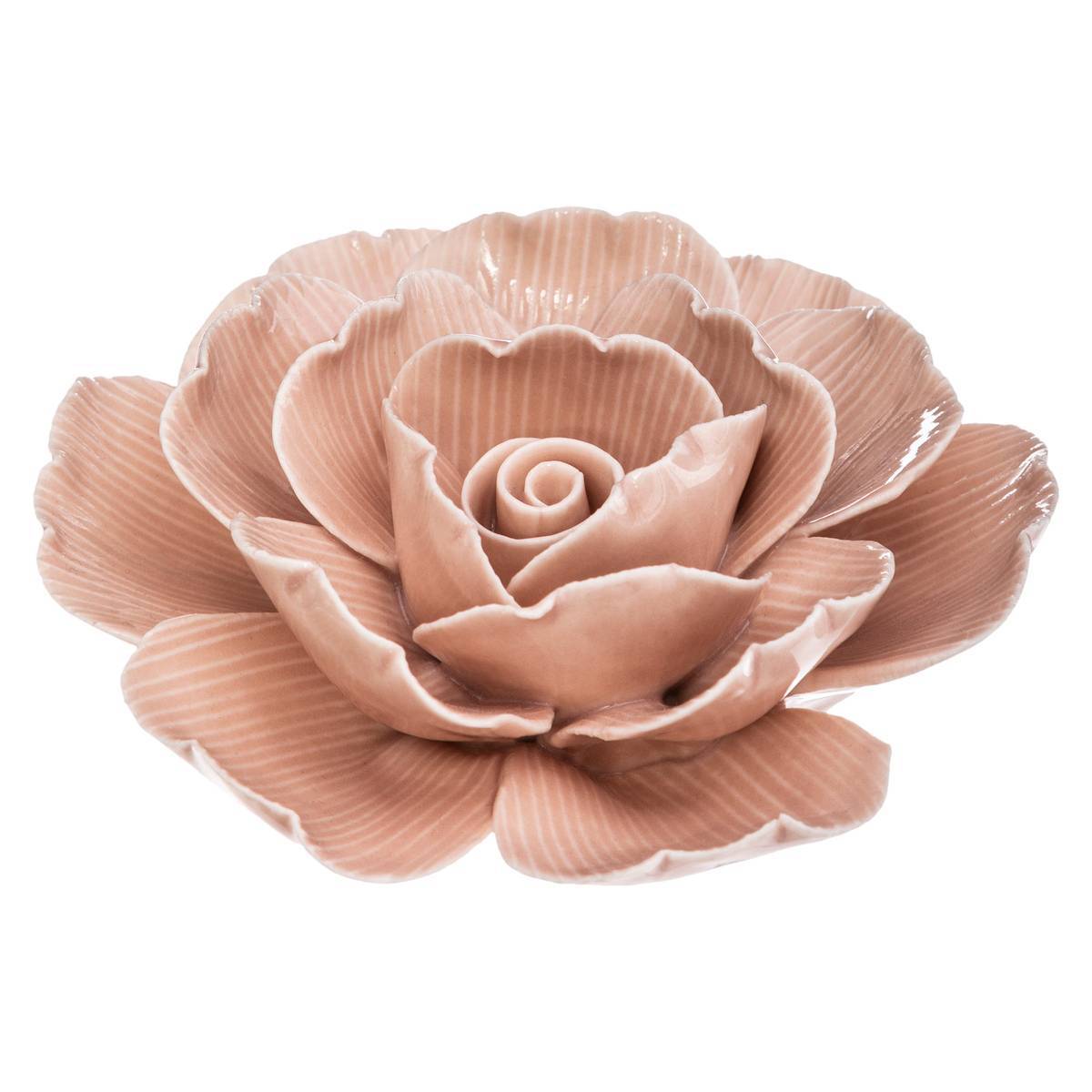 Atmosphera - Fleur déco Poésie D.10cm céramique - Atmosphera Créateur d'intérieur - Imagen 2