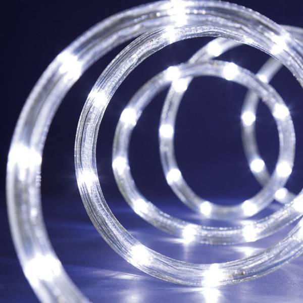 Lotti - Cordon lumineux 8 modes animation blanc froid 15M 360 LED 10mm 36V Lotti - Imagen 7