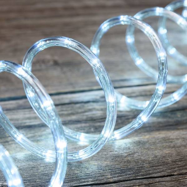 Lotti - Cordon lumineux 8 modes animation blanc froid 15M 360 LED 10mm 36V Lotti - Imagen 8