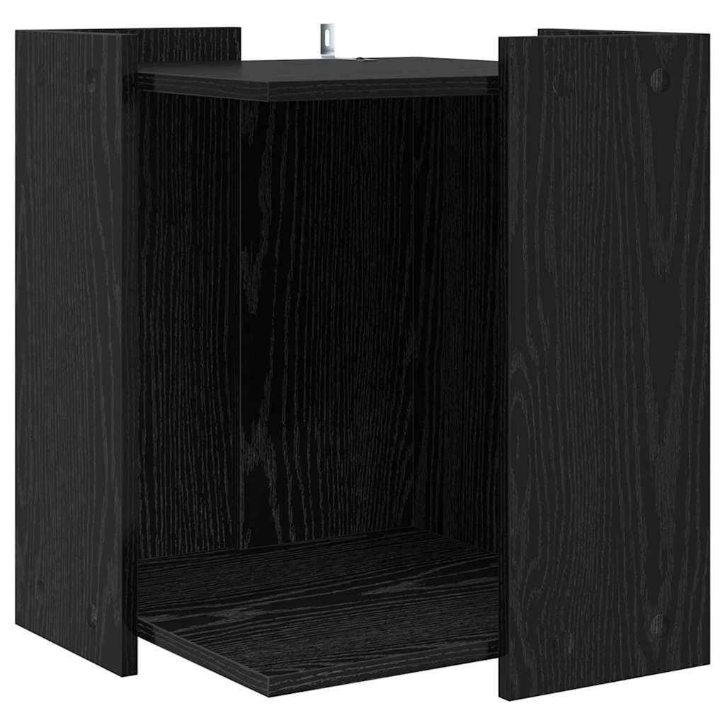 Chatiere bois noir  42 x 42 x 51 cm  - Prolenta premium p332.4 - Image 1