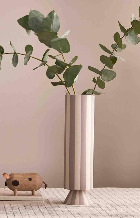 Vase gris grès Living - Image 4