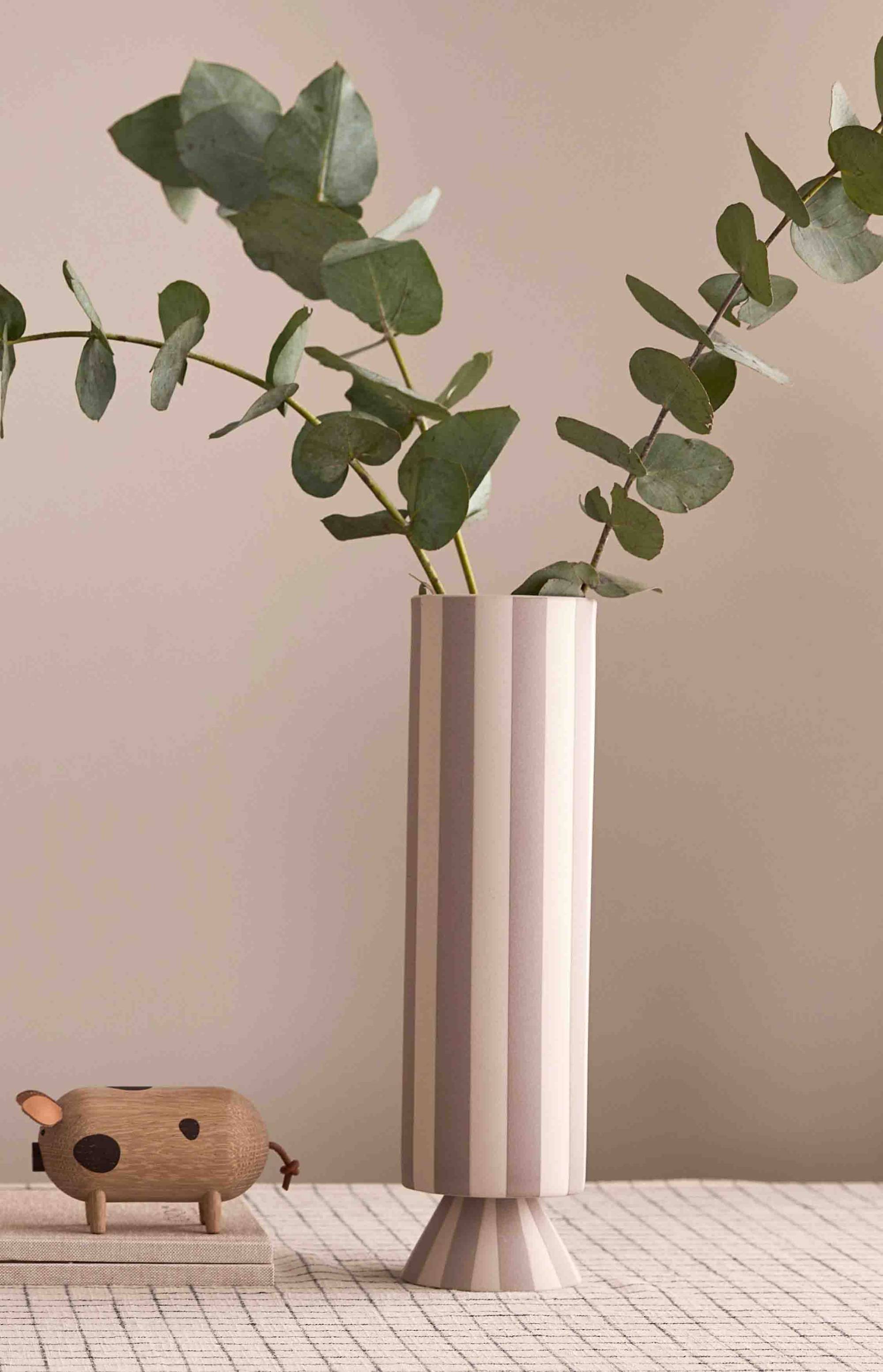 Vase gris grès Living - Image 4