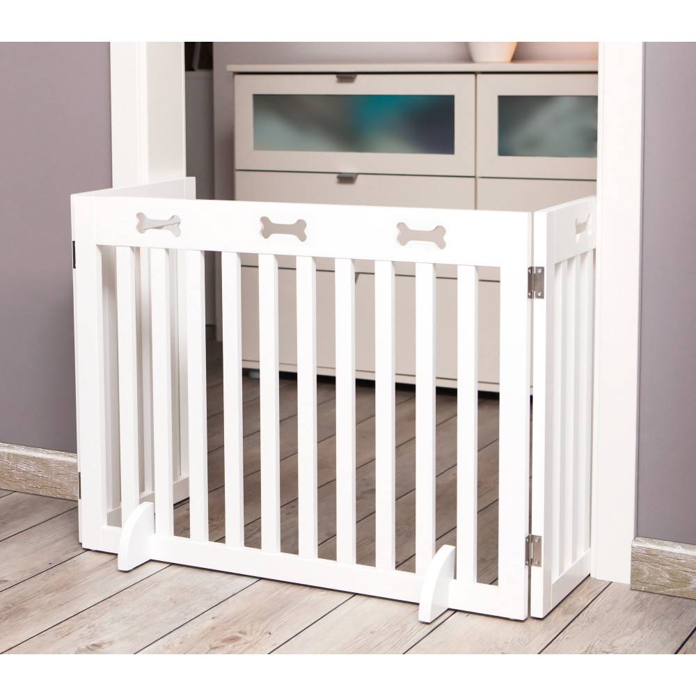 Trixie - Barrière 3 parties 82–124 × H 61 cm pour chiens - Imagen 3
