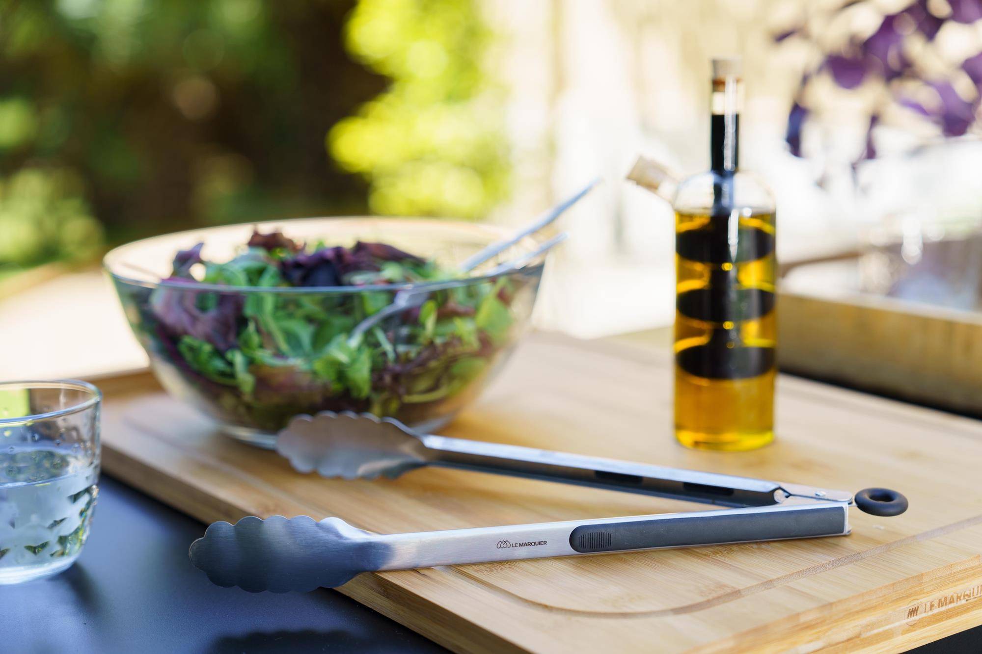 Le Marquier - Accessoire Barbecue Et Plancha Le Marquier Planche A Decouper Bambou - Imagen 4