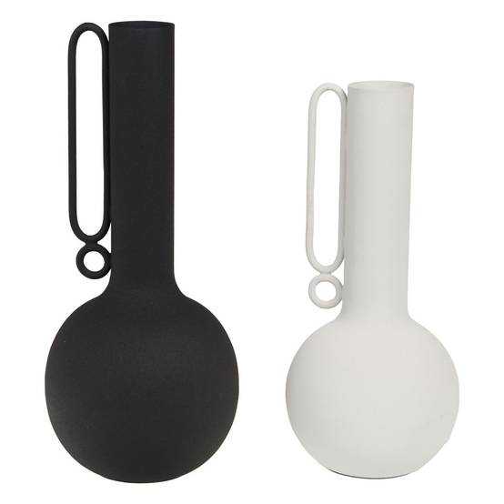 Amadeus - Vase décoration Elégance blanc 36 cm - Image 4
