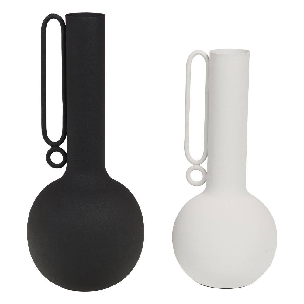 Amadeus - Vase décoration Elégance blanc 36 cm - Image 4