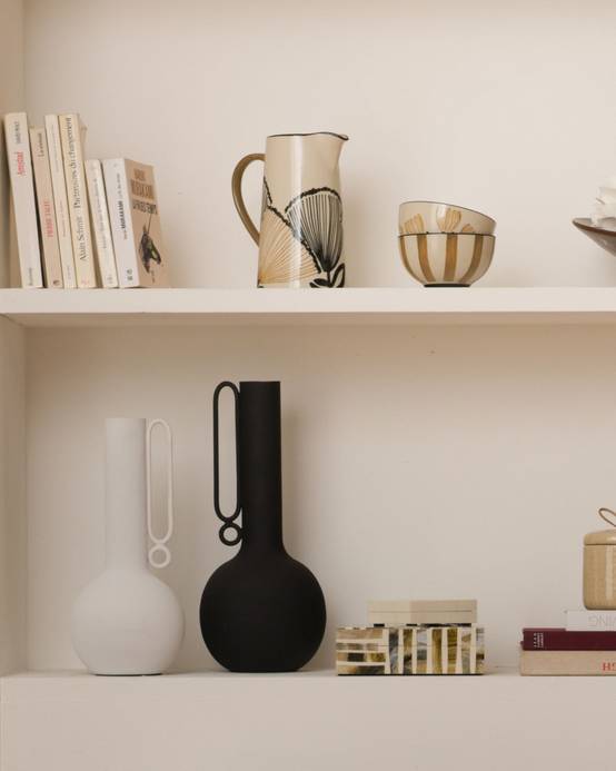 Amadeus - Vase décoration Elégance blanc 36 cm - Image 3