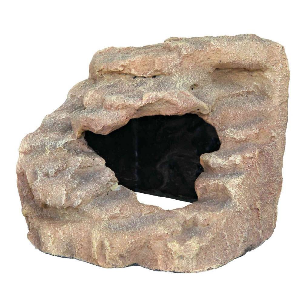 Trixie - Rocher d'angle avec grotte et plateforme 21 x 20 x 18 cm pour reptiles - Imagen 1