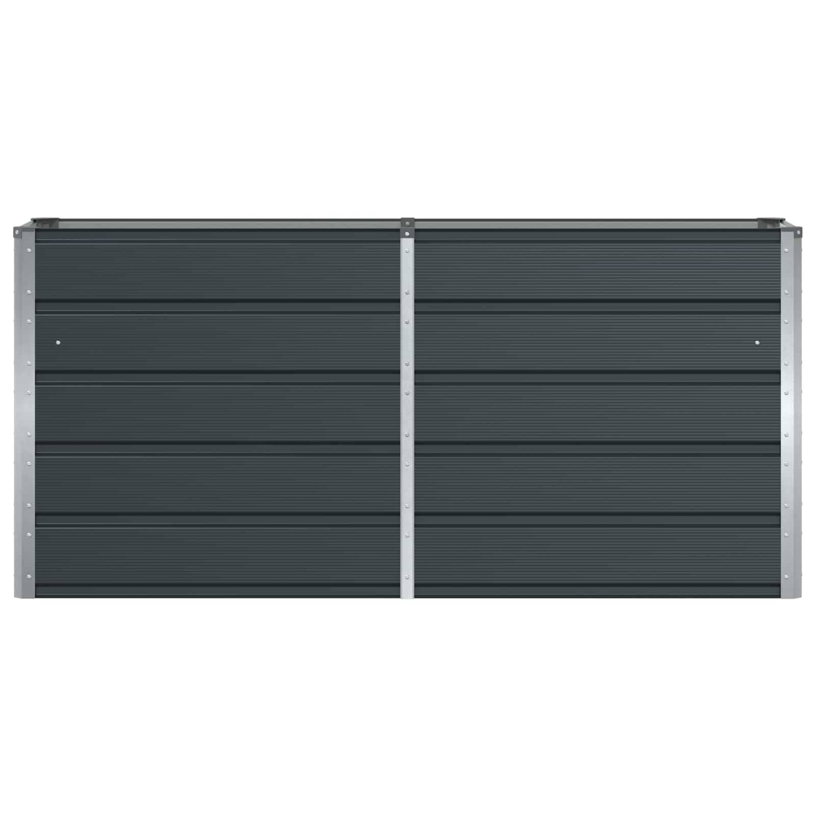 Vidaxl - Jardinière Anthracite 160 x 40 x 75 cm Acier vidaXL 42018187 - Image 5