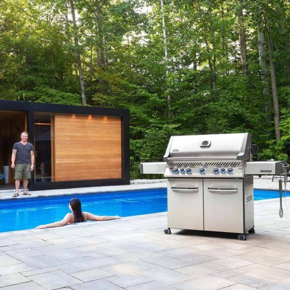 Napoleon - Barbecue gaz Napoléon Prestige Pro 665 SIBPSS 5 brûleurs + 1 latéral - Imagen 1