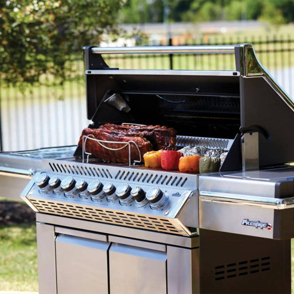 Napoleon - Barbecue gaz Napoléon Prestige Pro 665 SIBPSS 5 brûleurs + 1 latéral - Imagen 2