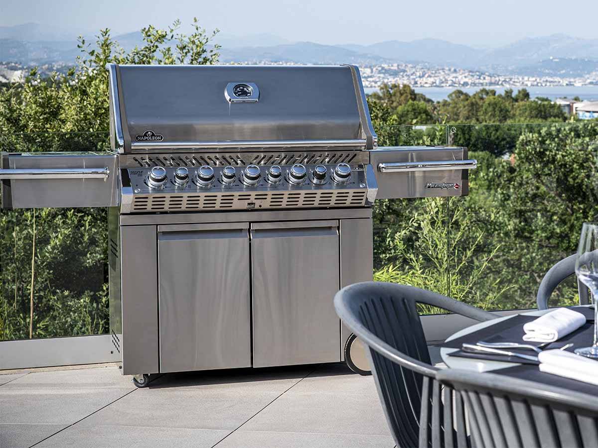 Napoleon - Barbecue gaz Napoléon Prestige Pro 665 SIBPSS 5 brûleurs + 1 latéral - Imagen 6