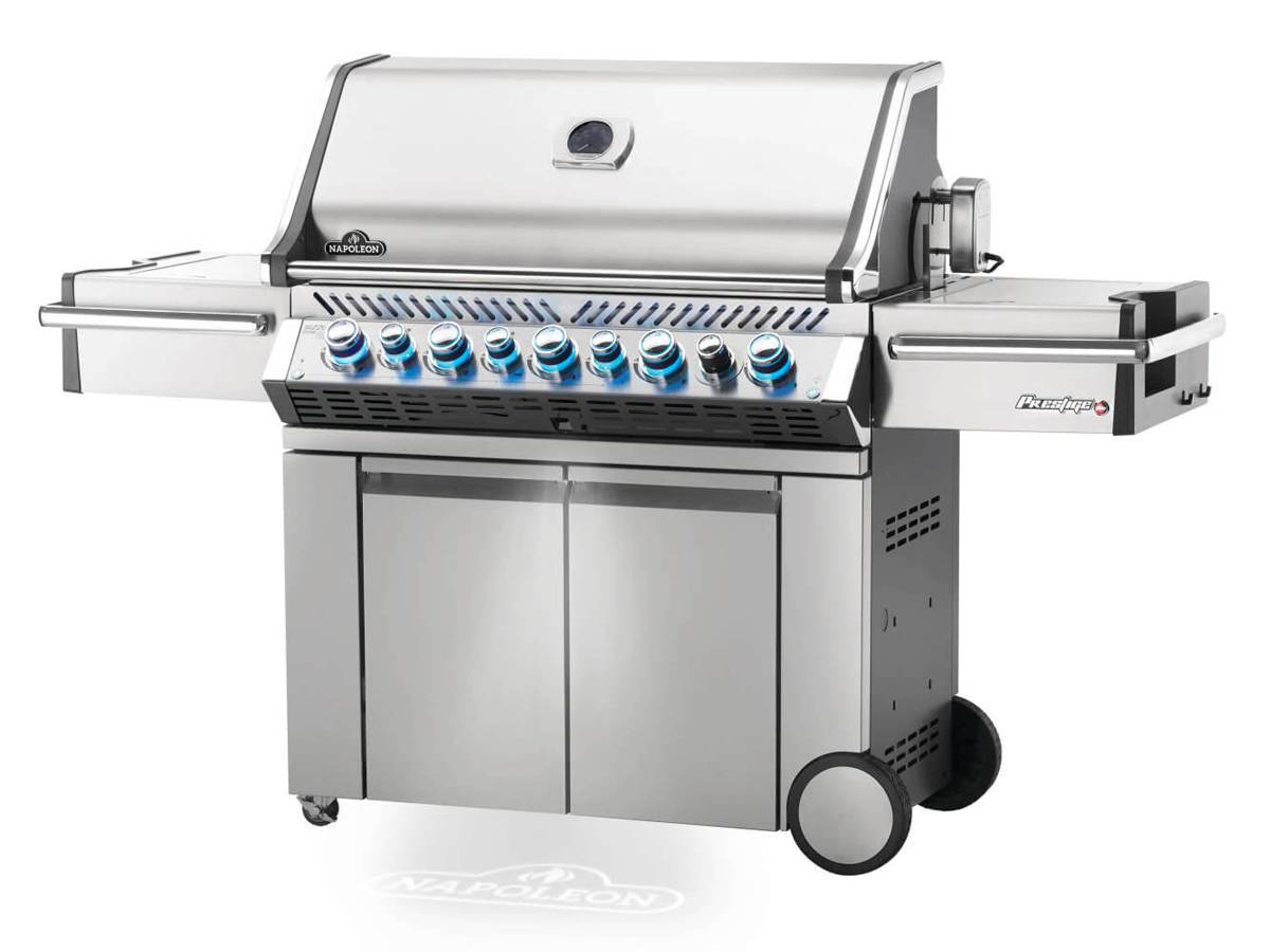 Napoleon - Barbecue gaz Napoléon Prestige Pro 665 SIBPSS 5 brûleurs + 1 latéral - Imagen 4