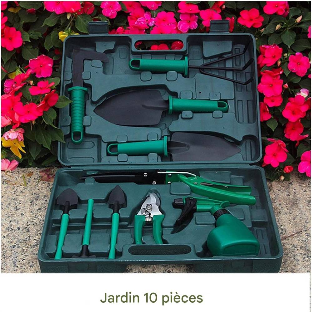 Ensemble d'outils de jardinage(Vert) DtopbuyAge - Image 2